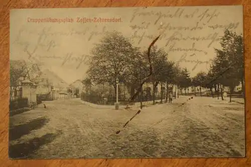 Truppenübungsplatz Zossen-Zehrensdorf, um 1918 gelaufen
