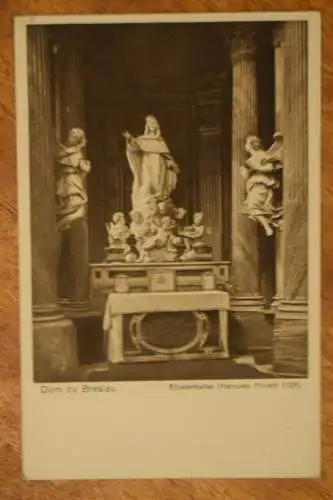 Dom zu Breslau, Elisabethaltar (hercules Floretti 1709), um 1920 nicht gelaufen