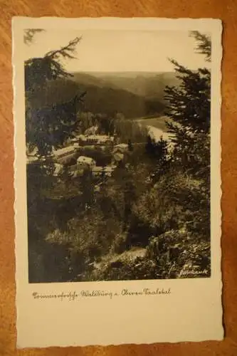 Sommerfrische Walsburg,  Echt Foto, um 1910 nicht gelaufen