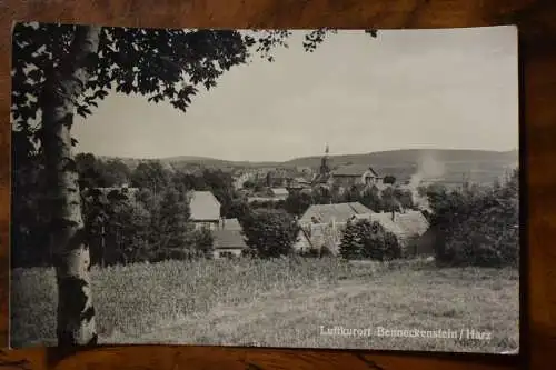 Ak Luftkurort Benneckenstein Harz, 1957 gelaufen
