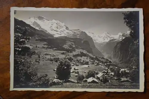 Ak Wengen, Panorama, um  1930 nicht gelaufen