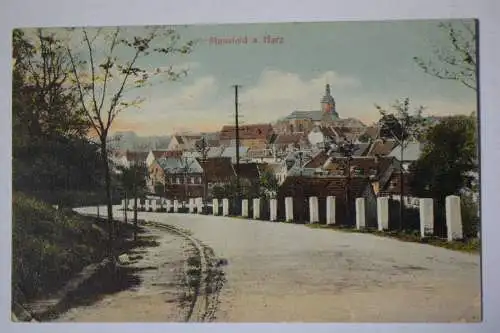 Ak Mansfeld a. Harz, 1915 gelaufen