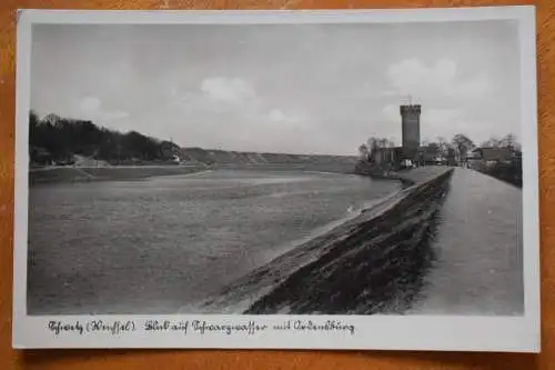 Ak Schwetz (Weichsel), Blick aud die Ordensburg, um 1930 nicht gelaufen