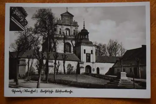 Ak Schwetz (Weichsel), Katholische Klosterkirche, um 1930 nicht gelaufen