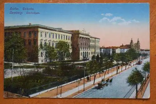 Ak Lwów, Lemberg Technikum, um 1910 nicht gelaufen