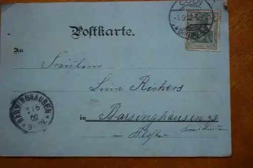 Ak Gruss aus Köln, Wilhelm III., Kaiser Wilhelm, Jan von Werth, um 1902 gelaufen