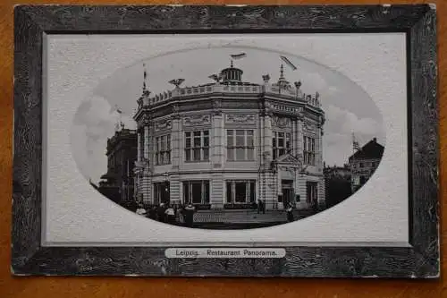 Ak Leipzig, Restaurant Panorama, um 1911 gelaufen