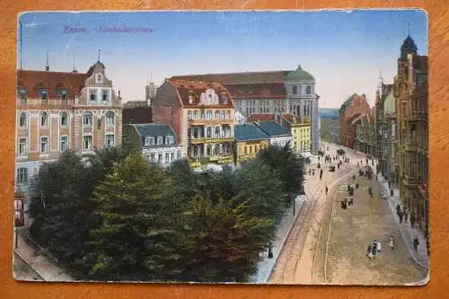 Ak Essen, Limbeckerplatz, um 1923  gelaufen
