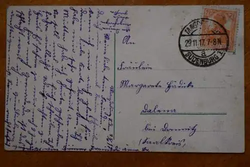 Ak Magdeburg, Am Adolf Mittag-See, 1917 gelaufen