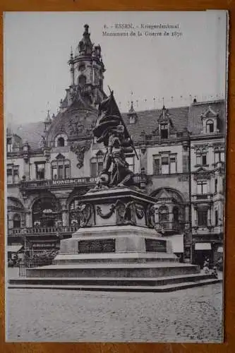 Ak Essen, Kriegerdenkmal, um 1910 nicht gelaufen