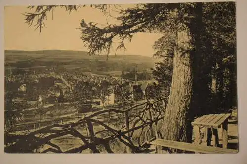 Ak Melsungen, Blick auf die Stadt vom Lindenberg, um 1920 gelaufen