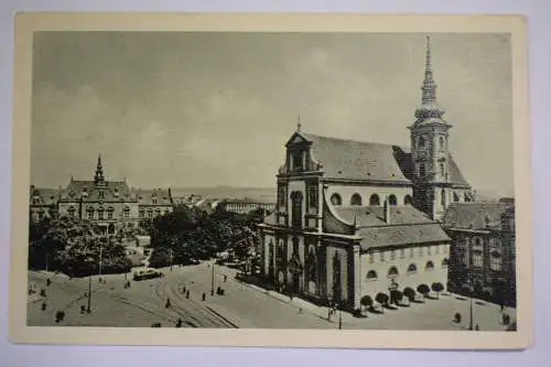 Ak Brünn, Brno, St. Thomas-Kirche,   um 1910 nicht gelaufen