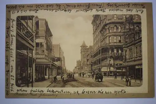 AK Richard Street, Johannesburg, 1912 Johannesburg nicht gelaufen