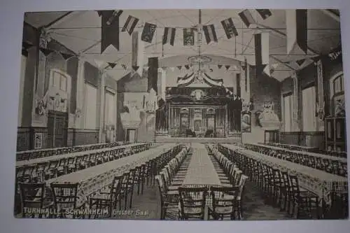 AK  Schwanheim, Turnhalle, Grosser Saal, um 1910 nicht gelaufen