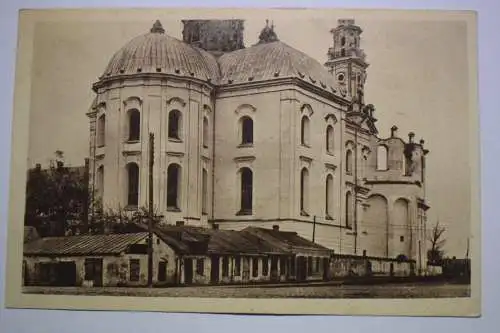 Ak Pinsk, Kathedrale um 1900 nicht gelaufen