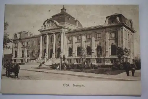 Ak Riga, Museum, um 1910 nicht gelaufen