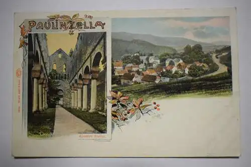 Ak Paulinzella, Kloster Ruine, um 1910 nicht gelaufen