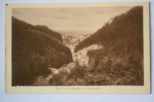 Ak Blick vom Klinkenstein auf Friedrichroda, um  1910 nicht gelaufen