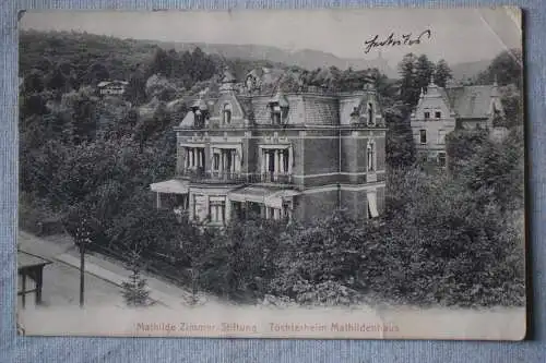 Ak Mathilde Zimmer Stiftung, Töchterheim Mathildenhaus, Kassel, um  1900 n. gel.