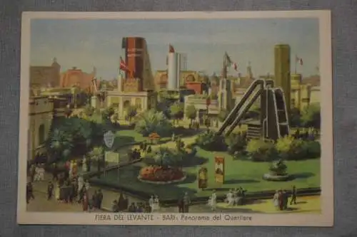 Ak Fiera del Levante Bari : Panorama del Quartiere,  um 1935 nicht gelaufen