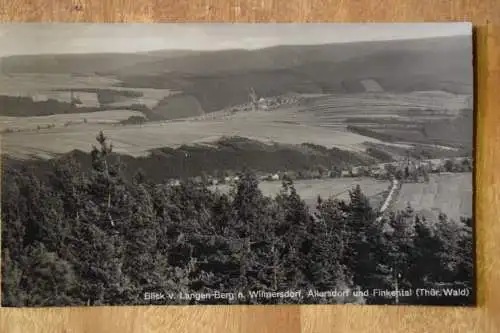 Blick von Langen-Berg n. Wilmersdorf, Allersdorf und Finkental 1931
