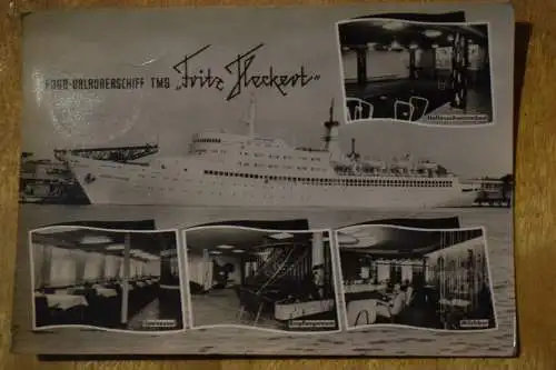 FDGB - Urlaubsschiff TMS Fritz Heckert, 1962 gelaufen