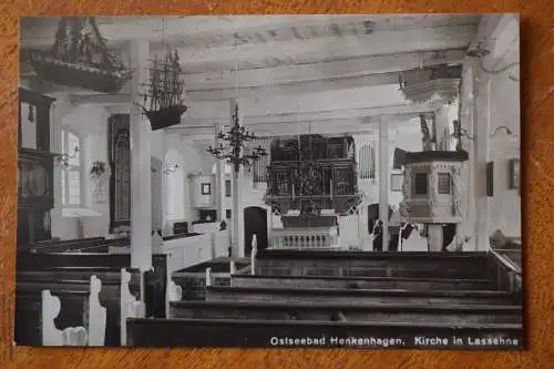 Ostseebad Henkenhagen, Kirche in Lassehne, um 1935 nicht gelaufen