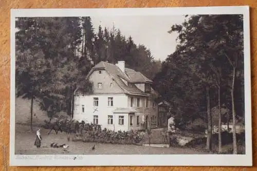 Höllental, Friedrich Wilhelm Stollen, um  1920  gelaufen, Briefmarke fehlt