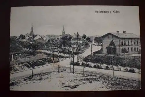 Ak Rothenburg a. Oder,  1916 gelaufen