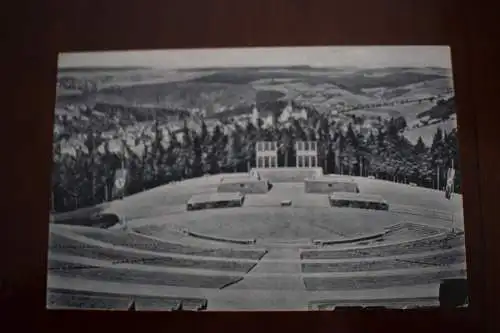 Ak Schwarzenberg im Erzgebirge Feierstätte auf dem Rockelmann, 1943 gelaufen