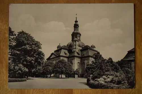 AK Hirschberg im Riesengebirge, Gnadenkirche, 1966 gelaufen