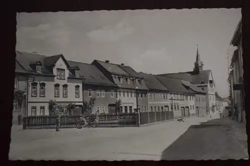 AK Orlamünde / Thür. Blick vom Markt zum Rathaus, um 1958 nicht gelaufen