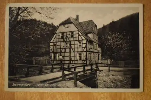 AK Stolberg Harz, Walter-Schneider-Heim, um 1930 nicht gelaufen