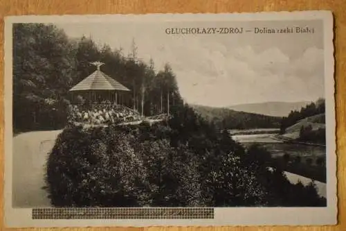 AK Bad Ziegenhals, Promenade nach Niklasdorf, um 1900 nicht gelaufen