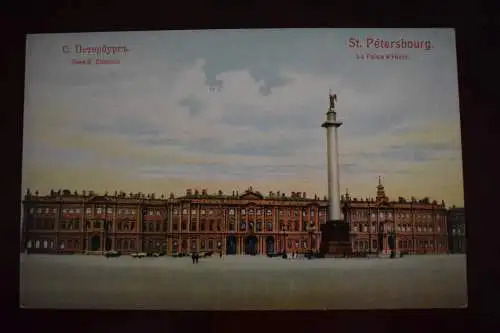 Ak St. Petersbourg, Le Palais d´Hiver, um 1910 nicht gelaufen