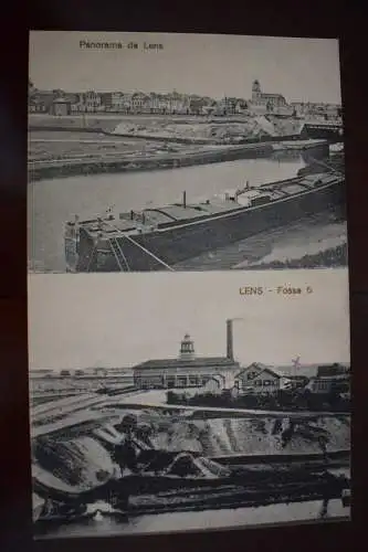 Ak Panorama de Lens, Lens Fosse 5, um 1910 nicht gelaufen