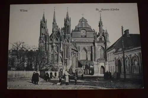 Ak Wilna, St. Annen-Kirche, um 1910 nicht gelaufen