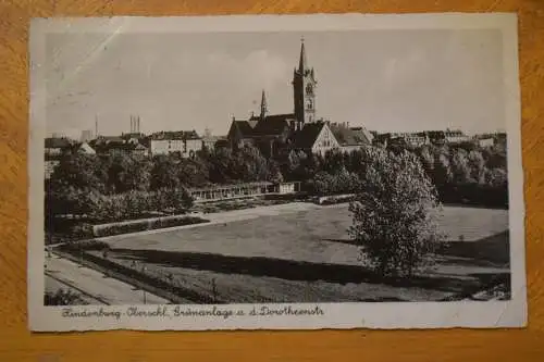 Ak Hindenburg-Oberschlesien, Grünanlage a.d. Dorotheenstrasse, Zabrze, 1942