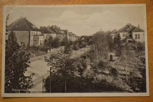 Ak Reppen, Hindenburgstraße, 1944 gelaufen