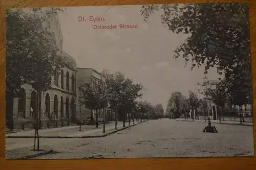 Ak Deutsch -  Eylau, Osteroder Strasse, 1908 gelaufen