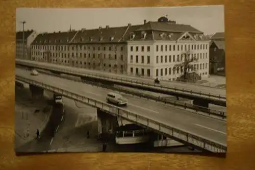 Ak Halle / Saale, Franckesche Stiftungen und Hochstraße, 1982, Foto Melzer