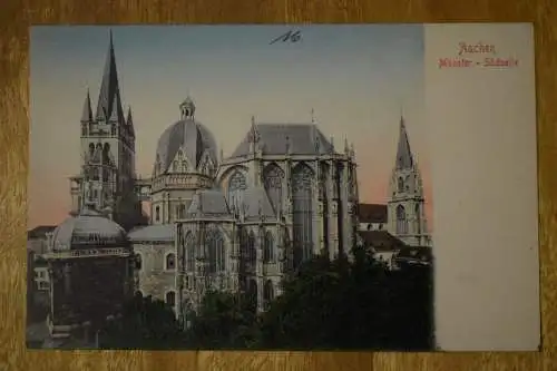Ak Aachen, Münster, Südseite, um 1910 nicht gelaufen