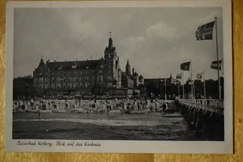 Ak Ostseebad Kolberg, Blick auf das Kurhaus, um 1930 nicht gelaufen