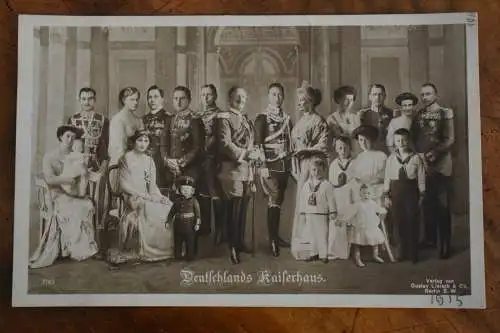 Ak Deutsches Kaiserhaus, um 1915 nicht gelaufen