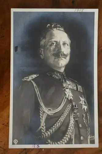 Ak Kaiser Wilhelm, Fotograph Triebsch, um 1915 nicht gelaufen