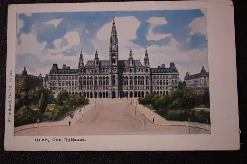 Ak Wien, Das Rathaus, um 1900 nicht gelaufen