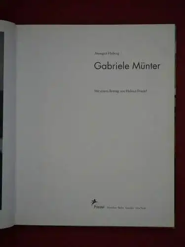 Gabriele Münter. Annegret Hoberg. Mit einem Beitrag von Helmut Friedel