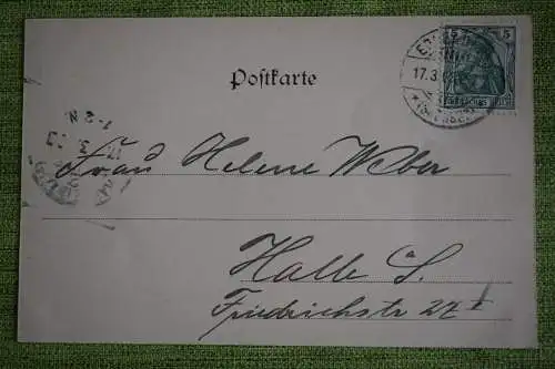 Ak Gruss aus Eppendorf, 1903 gelaufen