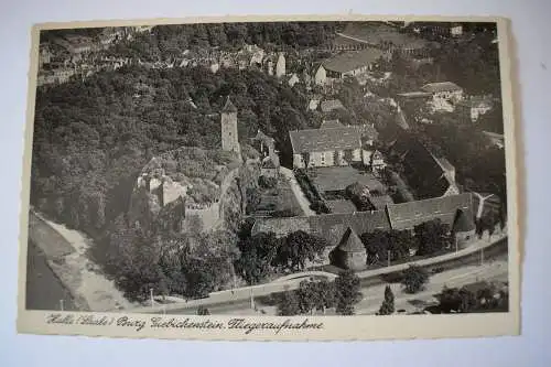 Ak Halle, Burg Giebichenstein, Fliegeraufnahme, nicht gelaufen