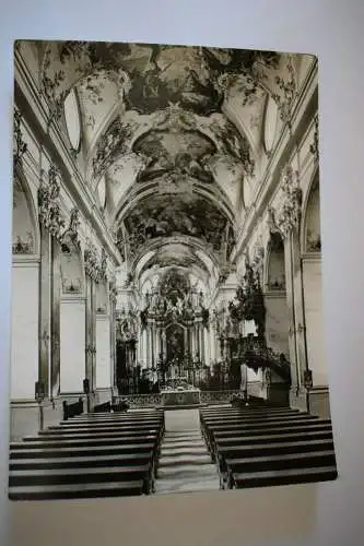 Ak Ehemalige Abteikirche Amorbach, Lossen-Foto, Heidelberg, Echt-Foto
